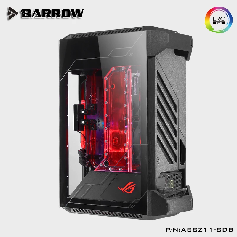 Bestellen Barrow Acryl Wasserstraße Board Als Wasser Kanal Verwenden Für ASUS Z11 Computer Fall Sowohl Für CPU Und GPU Block Gebäude RGB 5V 3PIN