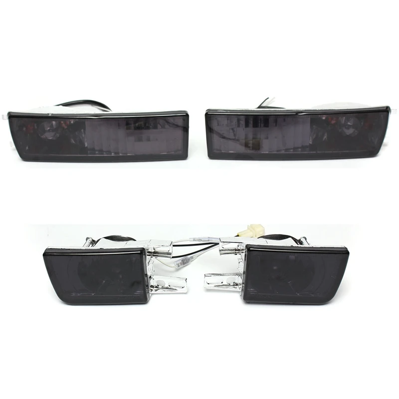 Передний бампер дымовая линза противотуманный светильник указателя поворота