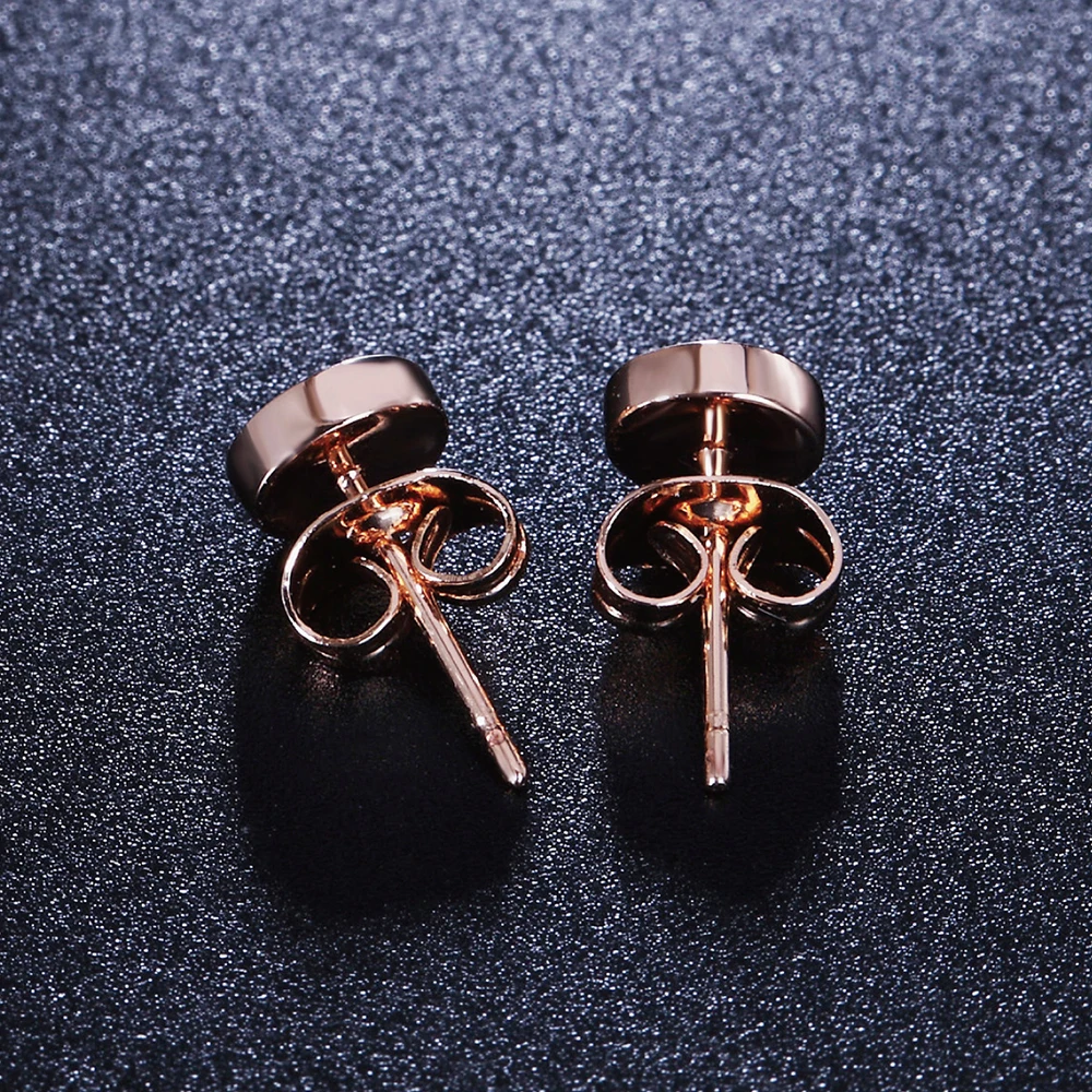 Классические маленькие серьги гвоздики для женщин и девочек простые