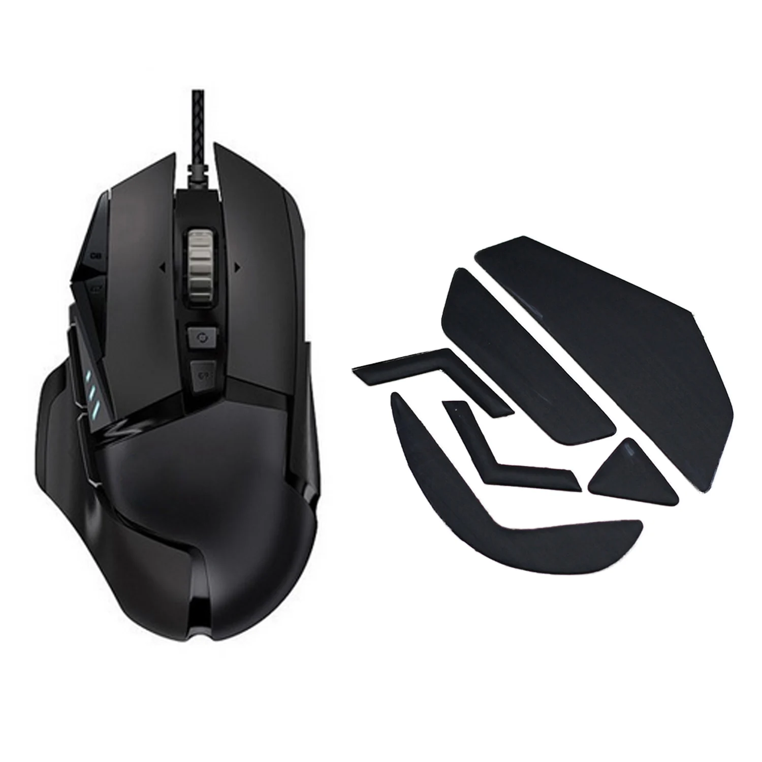 Besegad 2 комплекта мышей ножки коньки накладки для мыши сменные геймеров Logitech G502
