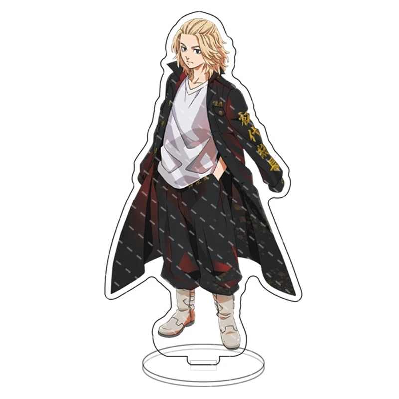 Anime Tokyo Revengers Acrylic Figure Stand Manjiro Ken Takemichi Hinata Atsushi Kimono Cosplay Model Plate Desk Decor Fans Gift |