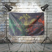 hip hop reggae rock music stickers famous band flag banner high quality canvas painting banquet music festival party decor f4