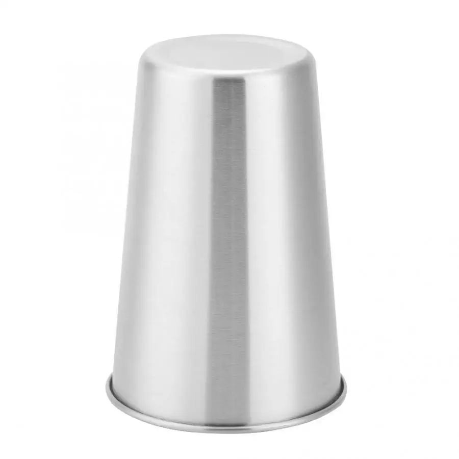 Кружка для молока 500 мл портативная детей и взрослых нержавеющая сталь кемпинга