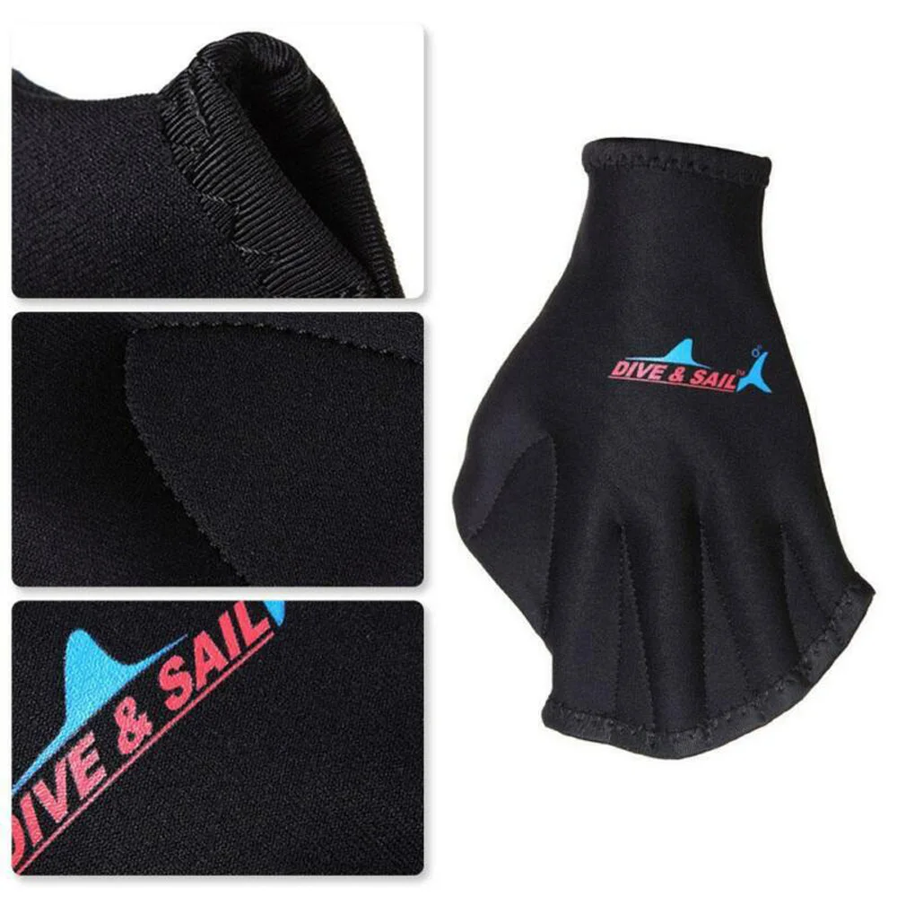 

DIVE&SAIL 2MM Thickness Diving Swimming Surfing Webbed Gloves Unisex Anti Bite Neoprene Anti-scratch