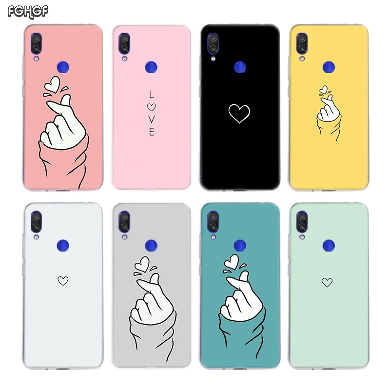 Любит силиконовый чехол для Xiaomi Redmi Note 8 7 6 Pro 5 4 4X 5A Plus Xiomi 9T 9SE Lite A1 A2 крышка |