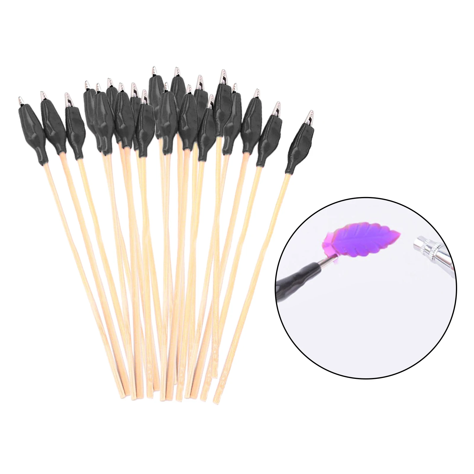 

10/20/30pcs Alligator Clip for Airbrush Hobby Model Parts Metal Wire Clasp
