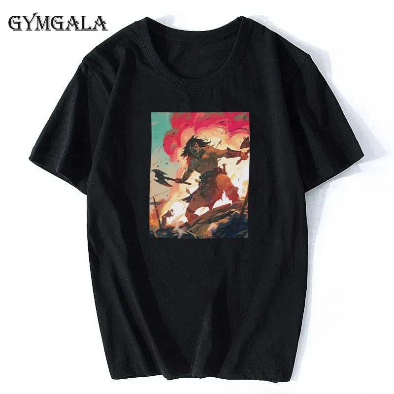 Мужская Стильная персонализированная футболка из 100% хлопка черная Летняя