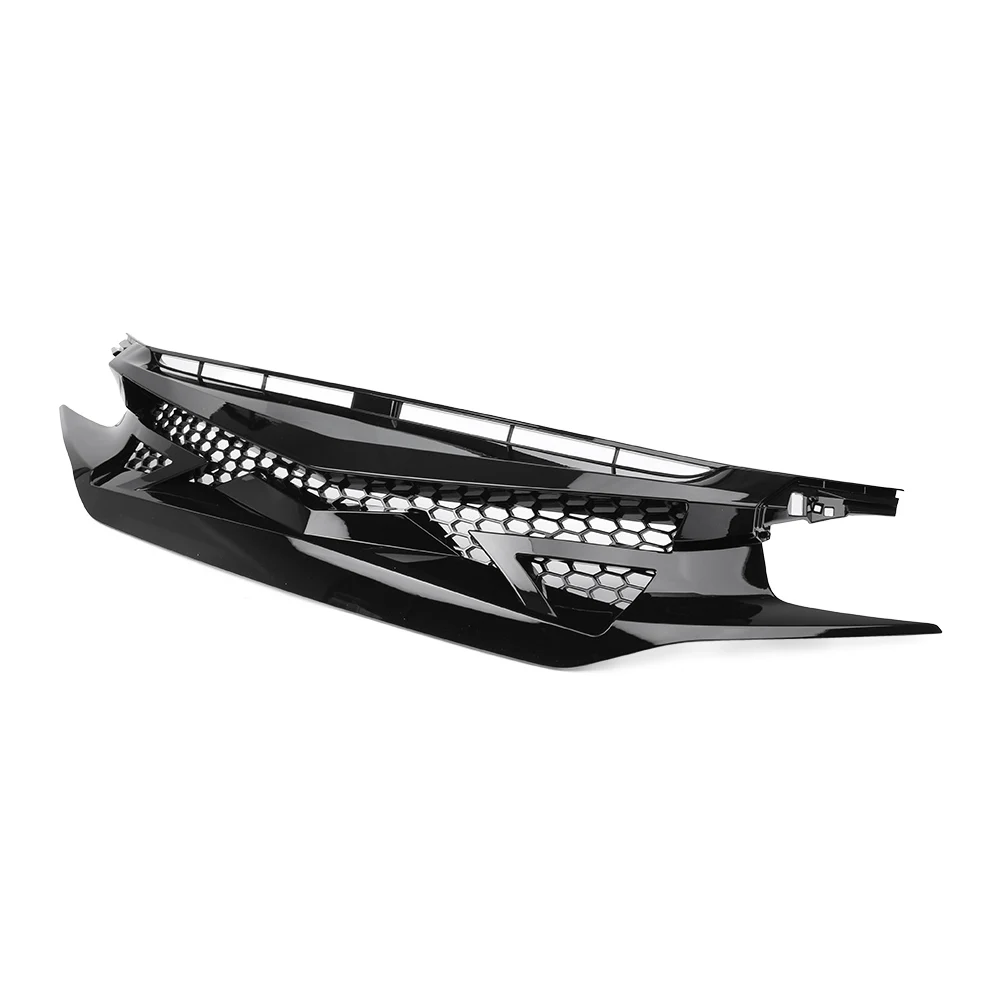 Передняя решетка на решетку капота для Honda Civic 10th Gen FK8 Type R 2016 2017 2018 2019 2020