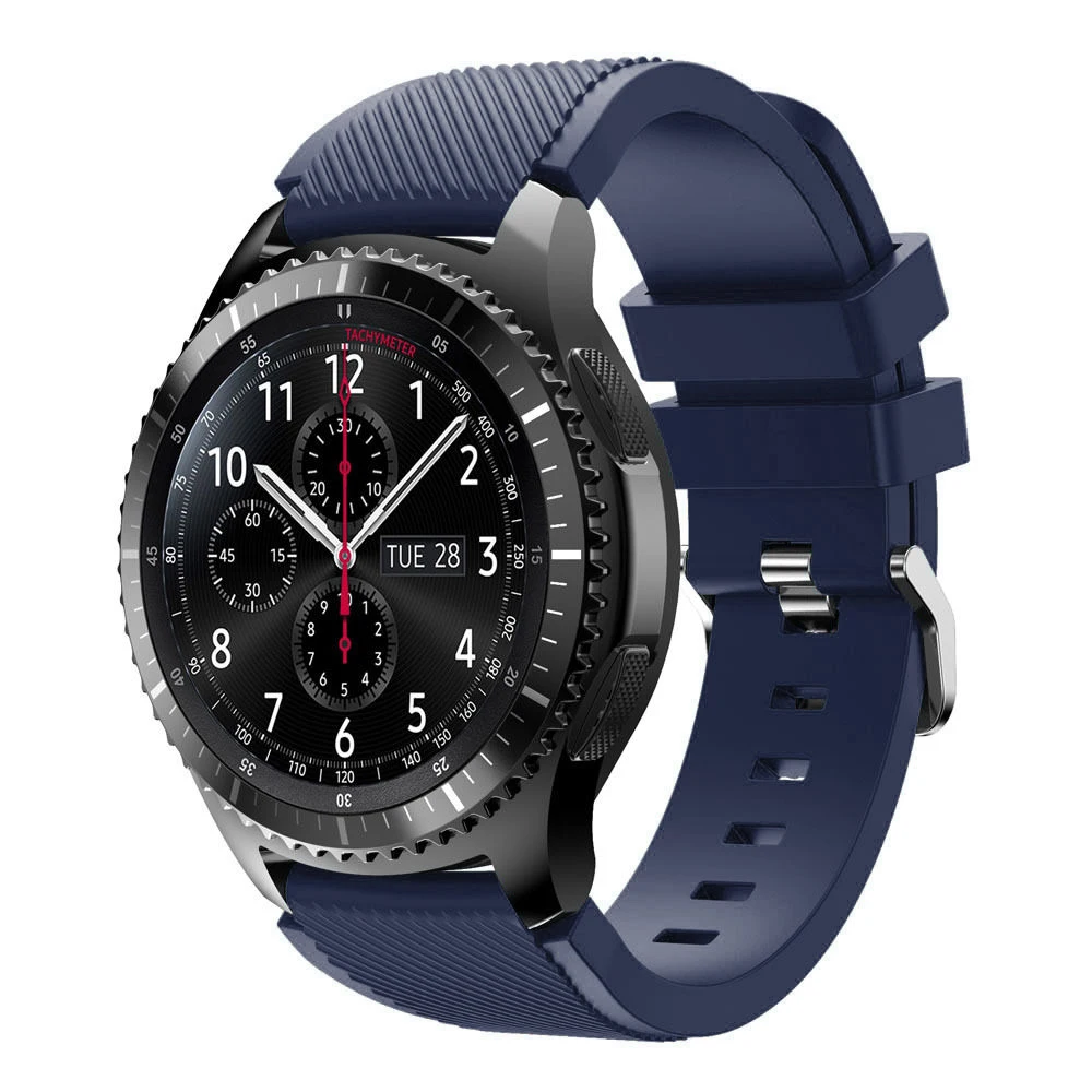 Браслет для часов Samsung Gear S3 Frontier Band ремешок умных силиконовый сменный