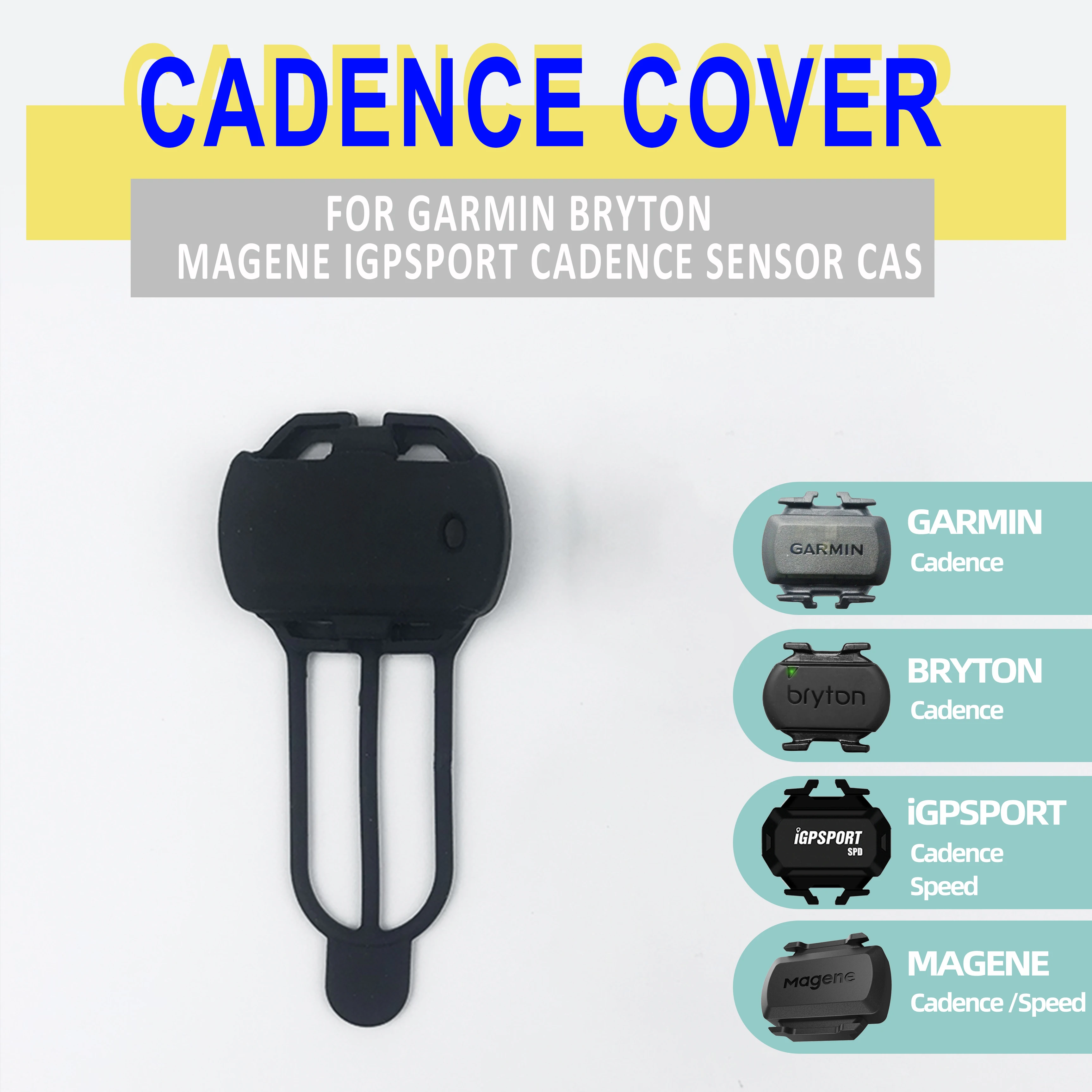 

Bicycle Computer Cadence Sensor Protective Case Bike Sensor Protective Cover Compatible garmin Igpsport magene Speed Sensor