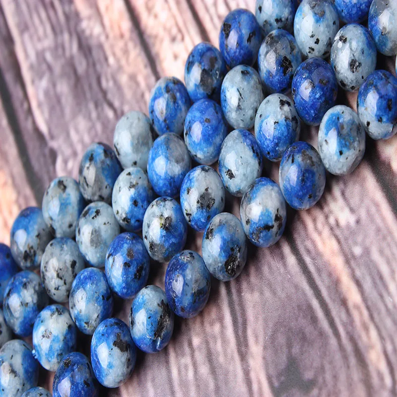 Оптовая продажа бусины из натурального кианита граненые круглые браслет