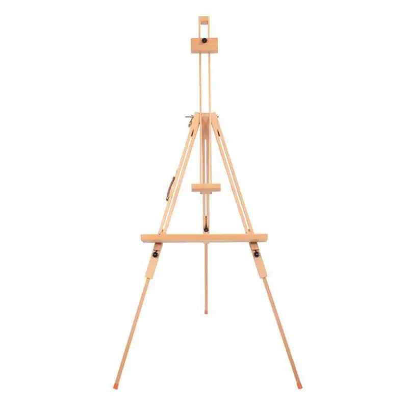 Folding Portable Easel For Painting Tripod Wood Stand Professional Artist Sketch Easel Children's Ajustable Drawing Stand