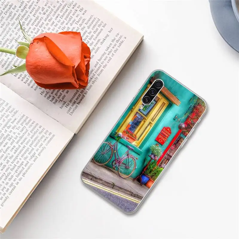 

travel italy France London Flower World Places Phone Cases For Samsung A S M Note 9 10 20 fe 21 71 30 ultra plus 5g 11 31 51 s