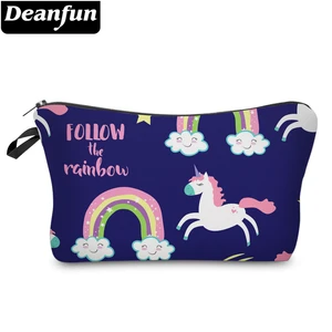 Deanfun облако сердце водонепроницаемый радуга звезда Единорог косметичка темно-синие маленькие косметички подарок 51603