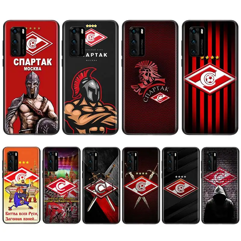 

Football Spartak Moscow For Huawei Nova 5i P Smart 2021 2020 Z S Plus Mate 40 RS 30 20 10 Pro Lite 2019 2018 Phone Case
