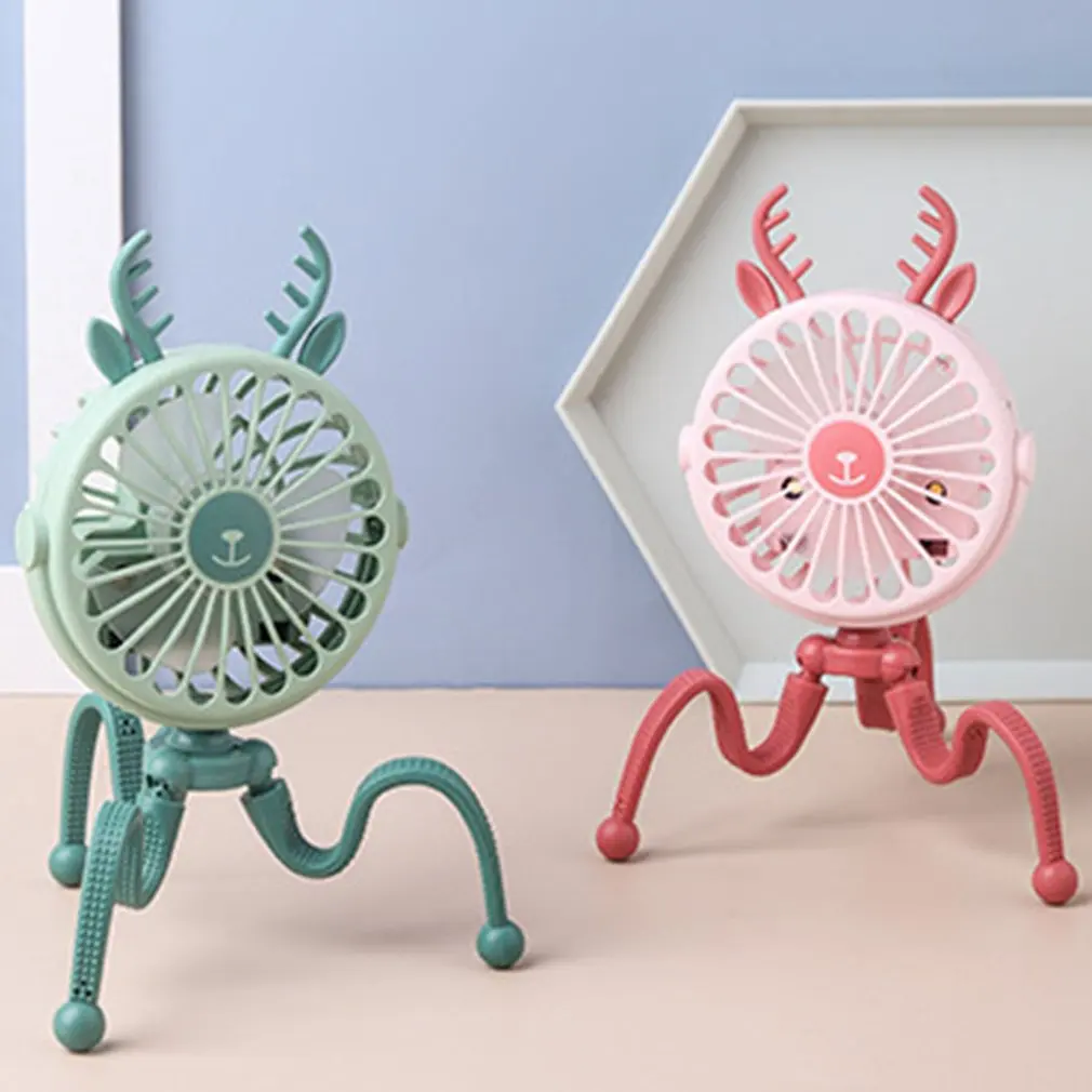 

Портативные мини-вентиляторы USB, воздушный охладитель с регулируемой подставкой в форме осьминога, перезаряжаемый спортивный мини-вентиля...