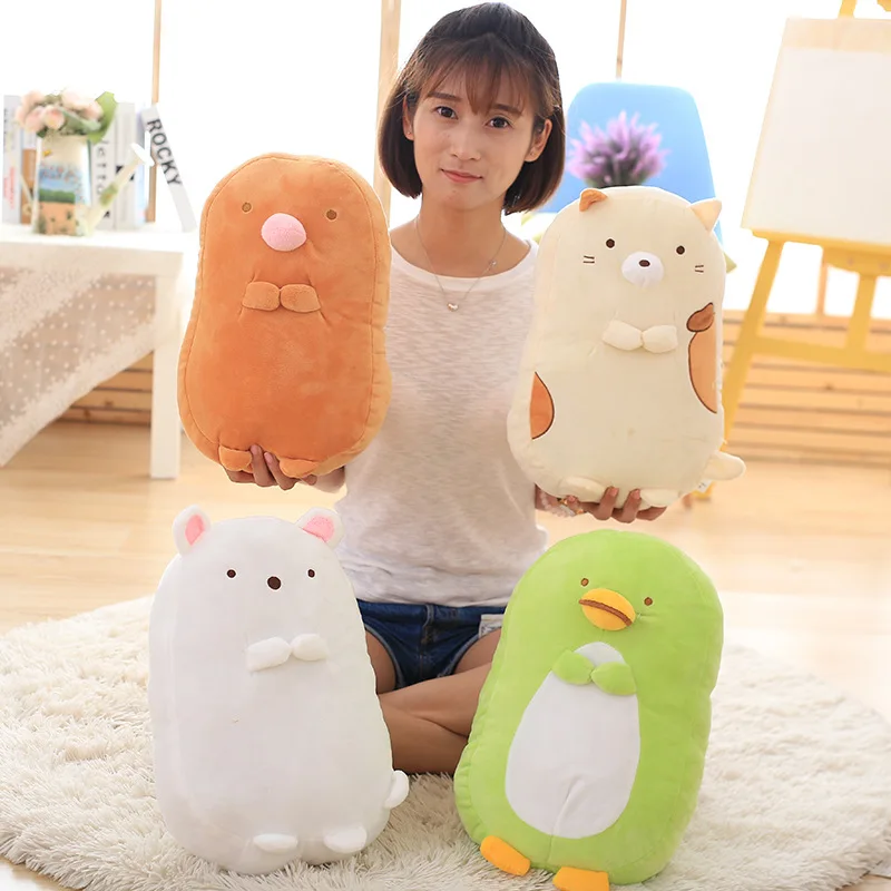 

40*30cm Creative Sumikko Gurashi Corner Bio creature Stuffed Plush Toys Cartoon Animals Soft Pillow Cushion Cute Anime Doll toy