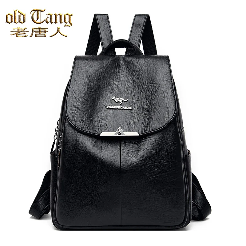

Модный вместительный рюкзак OLD TANG 2020, женские школьные рюкзаки высокого качества из искусственной кожи, женские сумки, женские сумки