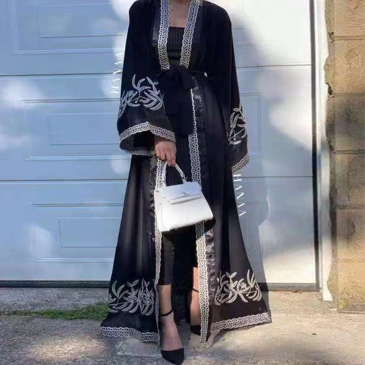 Abaya кимоно, хиджаб, мусульманское платье, Женский кафтан, женский халат, мусульманский Халат