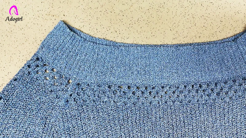 

Adogirl Sexy Off Shoulder Sweater Women Pullover Hollow Knitted Sweaters 2019 Autumn Winter Fashion Long Sleeve Casual Jumpers