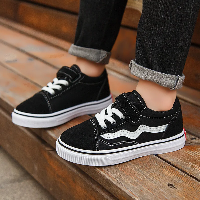 Children Canvas Shoes Spring/autumn Boys Girls Fashion Sneakers Skate Soft Casual Kids Trainers Shoe Tenis Infantil | Детская одежда и