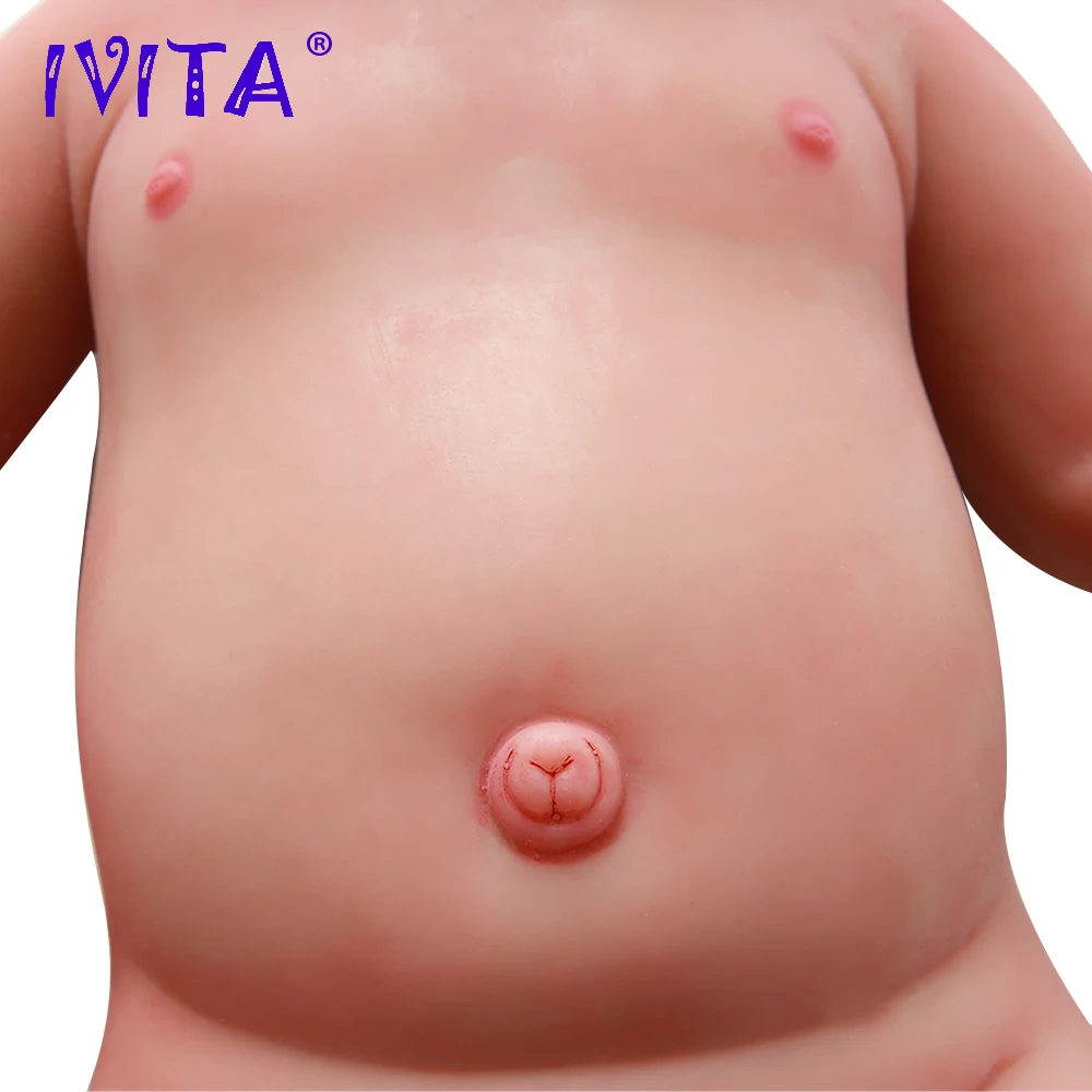 IVITA WG2014, 46 см(18 дюймов), 3,93 кг, силиконовая игрушка для девочек, в комплекте с одеждой