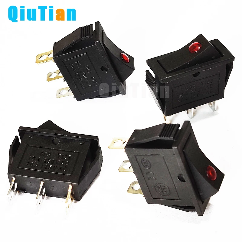 KCD3 клавишный переключатель ВКЛ ВЫКЛ вкл 2 положения контакта/3 контакта