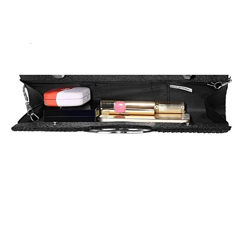 

Luxury Evening Clutch Bags Fashion Rhinestone Satin Pleated Women Evening Bag Wedding Party Handbag Clutches Purse Bolsos Mujer