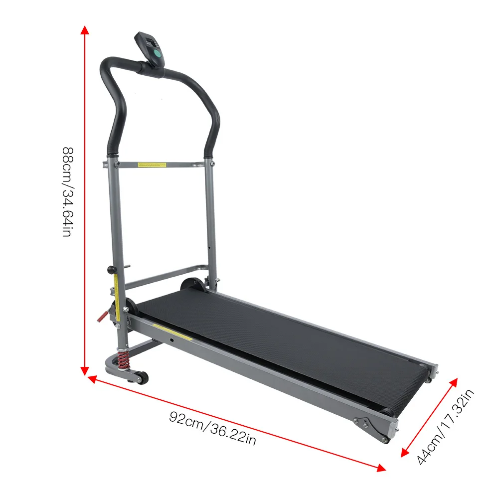 

Professional Folding Treadmill LED Display Home Gym Indoor Sport Exercise Running Fitness Machine Equipment Mechanical Support