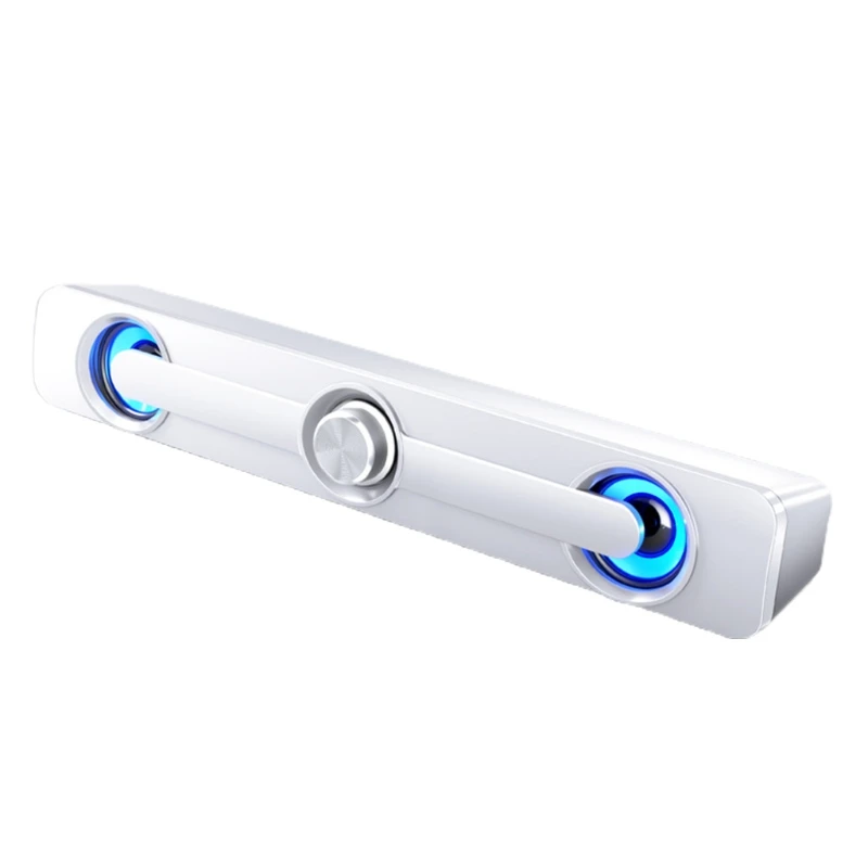 Компьютерная Колонка SADA V-111 проводная с USB мощная панель стерео сабвуфер басовый