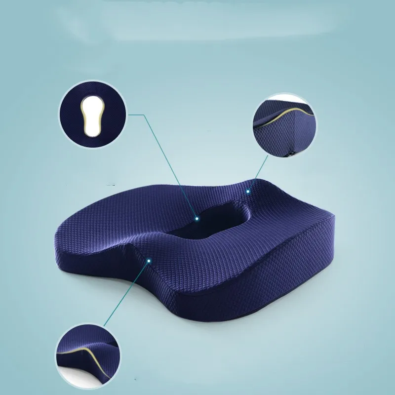 売却 低反発シートクッションu字型ヒップサポート整形外科枕オフィス車椅子ヒップマッサージ妊婦パッド