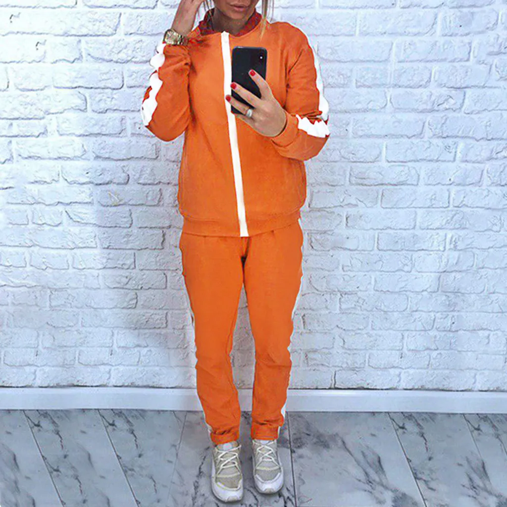 Женский спортивный костюм комплект из двух предметов топ и штаны в европейском