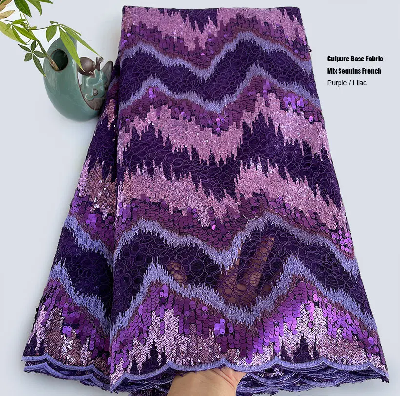 5 ярдов шнур вышитые гипюр смесь блестки французская Кружевная Сетка Тюлевая