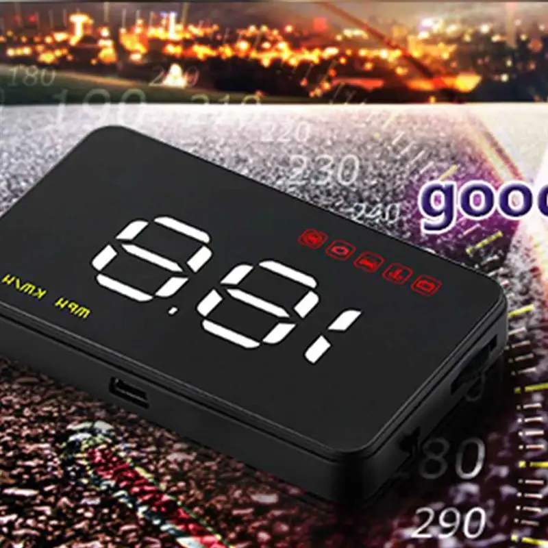 

Head-up Display Smart Car Auto HUD Vehicle Gator LED Head Up Display Car Driving Data Display Warning System