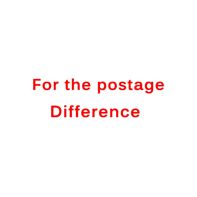 

Make up the difference in postage
