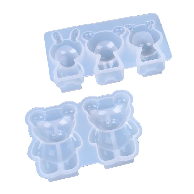 Силиконовая форма для куклы медведь Kayueli