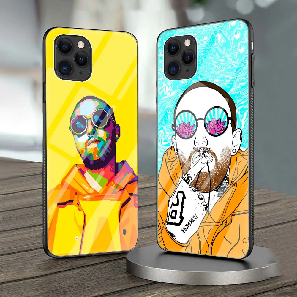 

Mac Miller Album song Phone Case For iPhone 11 Pro MAX Cover For iPhone 12 Pro Max XR X XS 7 8 Plus SE 2020 Glass Luxury Shell