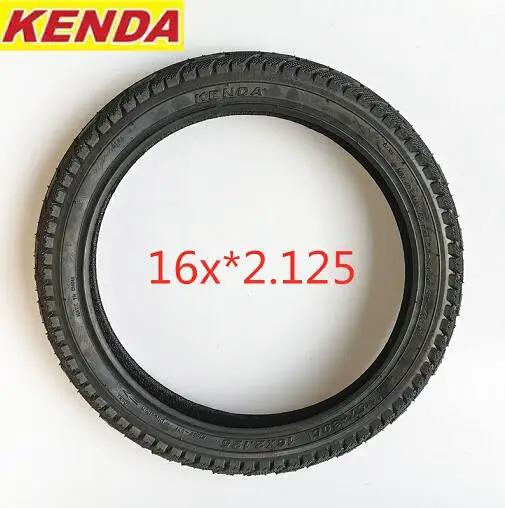 16X2.125 Kenda E-велосипед шины 14/16/18/22*2,125/2,5, фара для электровелосипеда в шинах - Цвет: 16X2.125