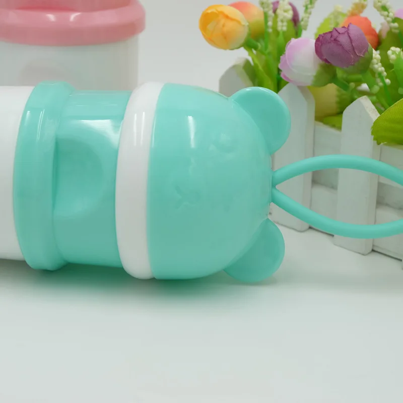 Портативный контейнер для хранения еды 4 уровневый детского питания мультяшный