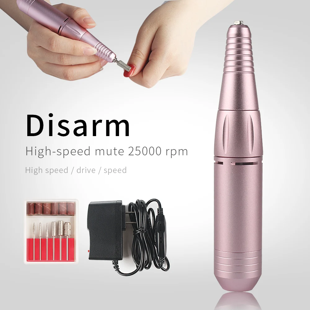 Профессиональная машинка для маникюра фрезер дизайна ногтей Шлифовальная Пилка