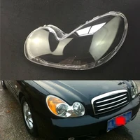 car headlamp lens for hyundai sonata 2003 2004 2005 2006 2007 car replacement front auto shell cover