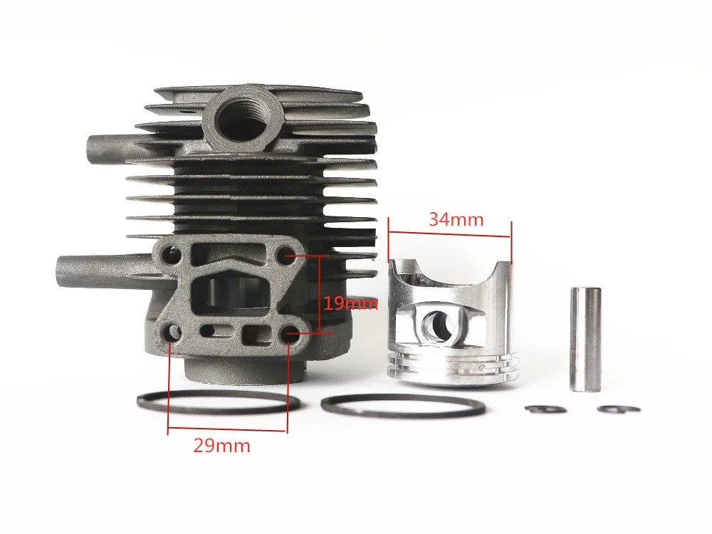 Комплекты поршневых колец для KAWASAKI PST75H ROBIN EC025 запчасти триммера живой изгороди -
