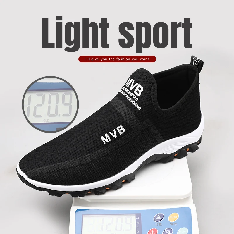 

2021 new men sneakers light casual shoes fashion breathable summer large size mesh outdoor sports non-slip walking foot shoes
