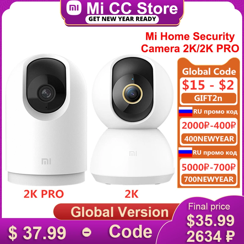 Панорамная IP-камера Xiaomi Mi, глобальная версия °, 2K Pro, 360 P HD - изображение