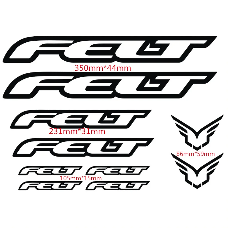 Наклейки на раму велосипеда 10 шт./набор | Спорт и развлечения