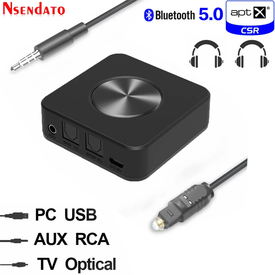 Двухканальный приемник передатчик Bluetooth 5 0 CSR8675 Aptx HD LL адаптер 3 мм/SPDIF/цифровой