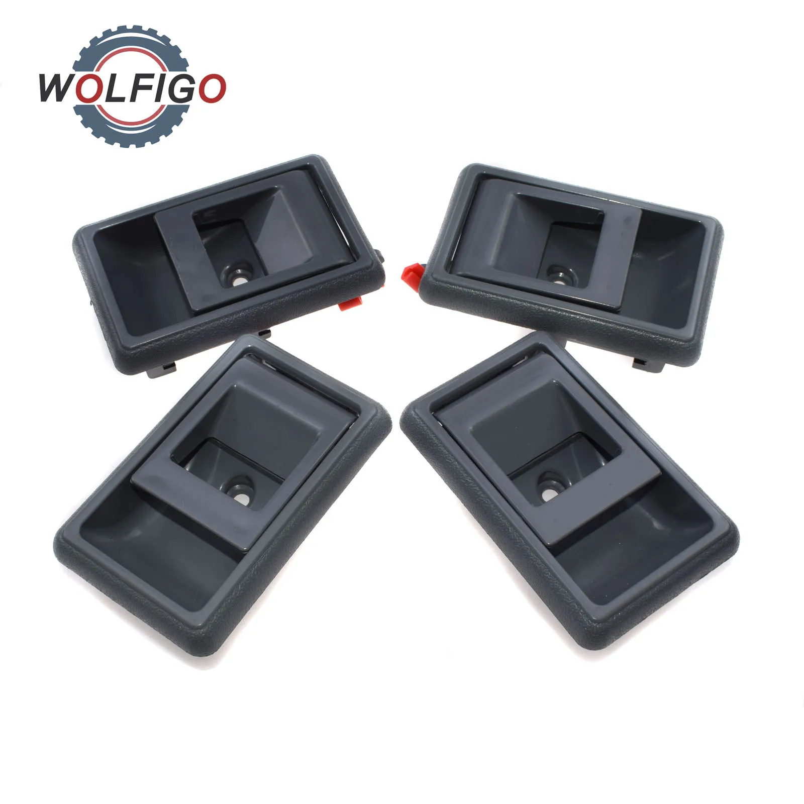 Передняя задняя левая правая внутренняя серая дверная ручка WOLFIGO для Toyota 4runner Camry