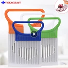 Кухонные гаджеты, слайсер для лука, безопасная вилка, устройство для безопасной резки, измельчитель, чипсы, инструмент для изготовления, аксессуары