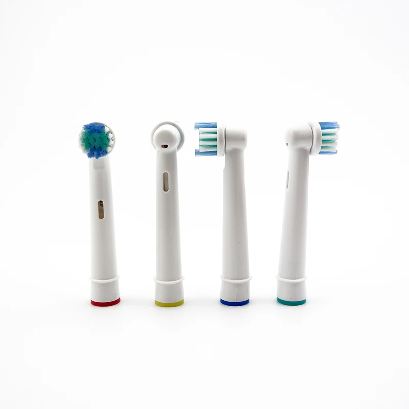 Different size electric toothbrush heads for Oral B