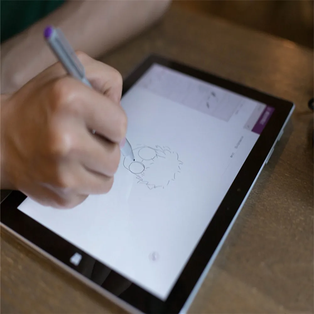 Для Microsoft Surface Pro6 Pro5 Pro4 Pro3 стилус Серебряный Bluetooth Go Book Tablet перо для ноутбука